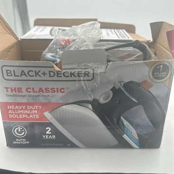 Black & Decker | Other | Black Decker The Classic F67e Heavy Duty Iron ...